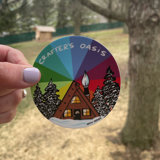 Crafter's Oasis Sticker